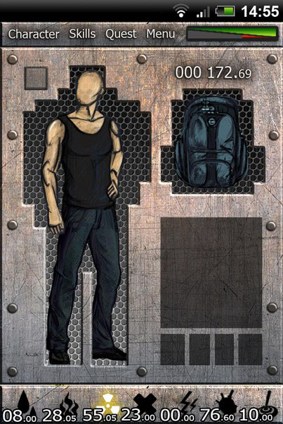 Геолокационная игра персонаж